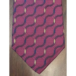 Genesis 100% Italian Silk Men’s Neck Tie Made In Usa